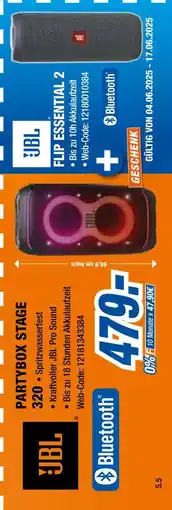 Expert Jbl partybox stage 320 Angebot