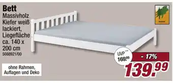 Poco Bett Angebot