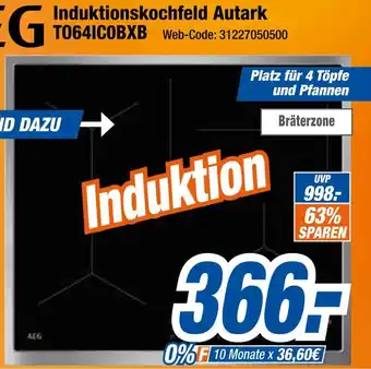 Expert Aeg induktionskochfeld autark Angebot