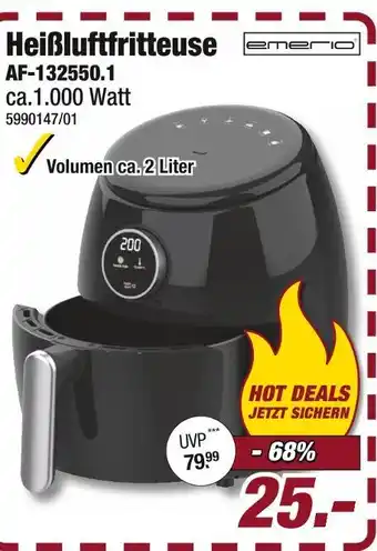 Poco Emerio heißluftfritteuse Angebot