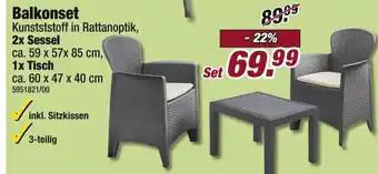 Poco Balkonset Angebot