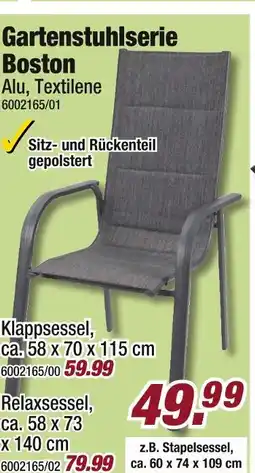Poco Gartenstuhlserie boston Angebot