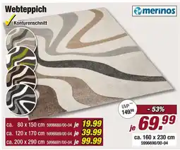 Poco Merinos webteppich Angebot