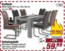 Poco Esstisch oder schwingstuhl Angebot