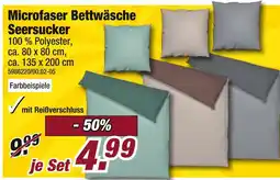 Poco Microfaser bettwäsche seersucker Angebot