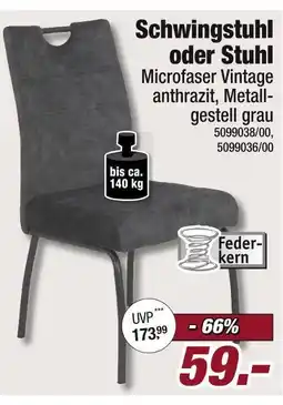 Poco Schwingstuhl oder stuhl Angebot