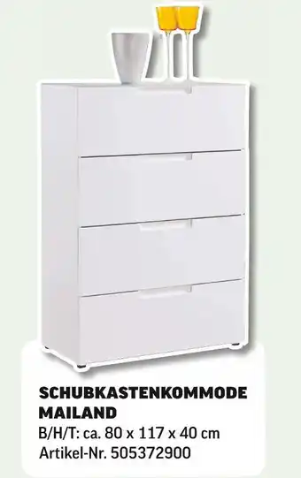 Poco Schubkastenkommode mailand Angebot