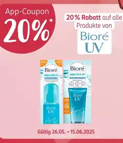 Rossmann Bioré 20% app-coupon Angebot