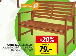 SCONTO Gartenbank „santiago“ Angebot