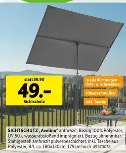 SCONTO Sichtschutz „avelino“ Angebot