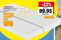 SCONTO 7-zonen-roll-matratze Angebot