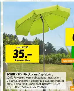 SCONTO Sonnenschirm „locarno” Angebot