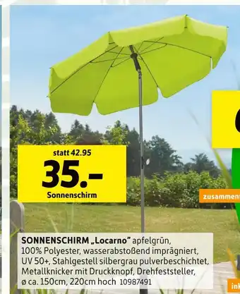 SCONTO Sonnenschirm „locarno” Angebot