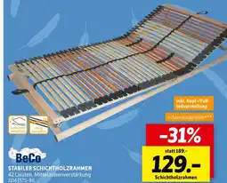 SCONTO Beco stabiler schichtholzrahmen Angebot