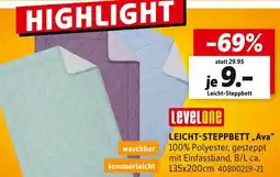 SCONTO Levelone leicht-steppbett „ava“ Angebot