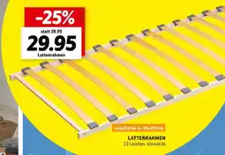 SCONTO Lattenrahmen Angebot