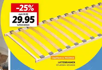 SCONTO Lattenrahmen Angebot