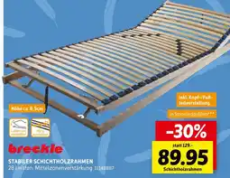 SCONTO Breckle stabiler schichtholzrahmen Angebot