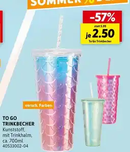 SCONTO To go trinkbecher Angebot