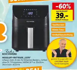 SCONTO Kochwerk heissluft-fritteuse „13370“ Angebot