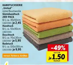 SCONTO Handtuchserie „united“ Angebot