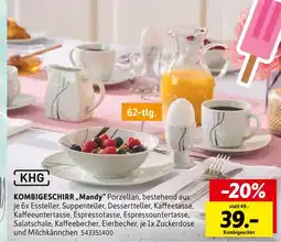 SCONTO Khg kombigeschirr mandy Angebot