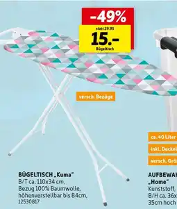 SCONTO Bügeltisch „kuma“ Angebot