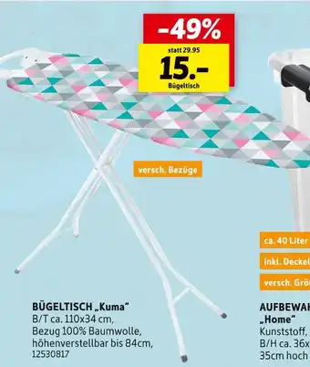 SCONTO Bügeltisch „kuma“ Angebot
