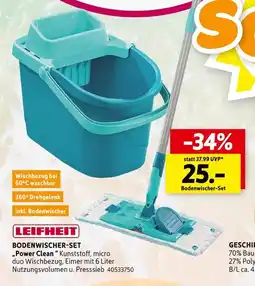 SCONTO Leifheit bodenwischer-set Angebot