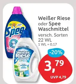 Budni Weißer riese weißer riese oder spee waschmittel Angebot