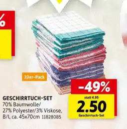 SCONTO Geschirrtuch-set Angebot