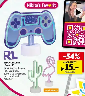SCONTO Rl tischleuchte control Angebot