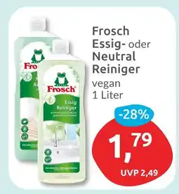 Budni Frosch essig reiniger Angebot