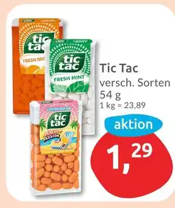 Budni Tic tac fresh orange oder fresh mint oder peachy passion Angebot