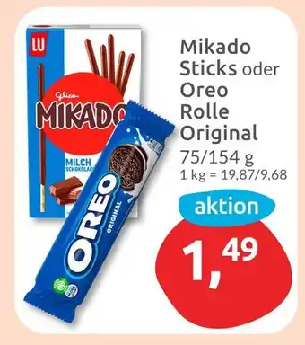 Budni Lu mikado sticks oder oreo rolle original Angebot