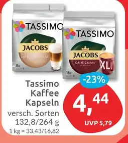Budni Tassimo kaffee kapseln Angebot