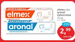 Budni Elmex elmex oder aronal zahncreme Angebot