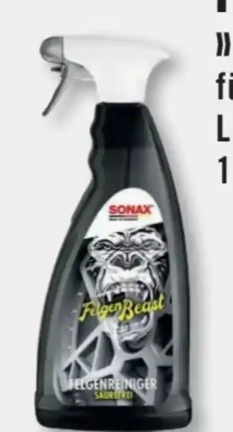 B1 Discount Baumarkt Sonax Felgenreiniger Felgen Beast Angebot