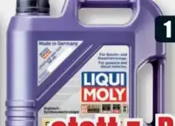 B1 Discount Baumarkt Liqui Moly Motorenöl High Tech 5W-40 Angebot