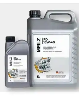 B1 Discount Baumarkt Meilz Motorenöl FD 15W-40 Angebot