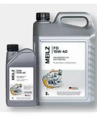 B1 Discount Baumarkt Meilz Motorenöl FD 15W-40 Angebot