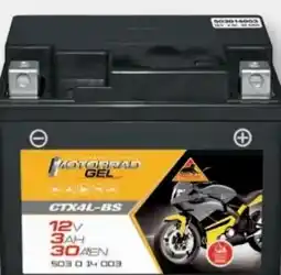 B1 Discount Baumarkt Panther Batterien Motorrad-Gel-Batterie Angebot