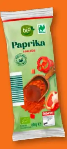 Aldi Süd Bio Smiley Paprika edelsüß Angebot