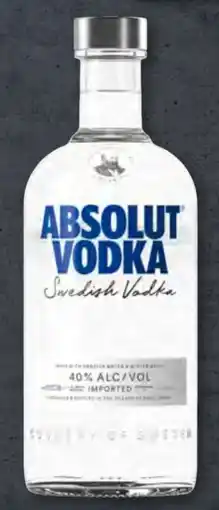 Aldi Süd Absolut Vodka Angebot
