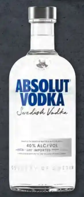 Aldi Süd Absolut Vodka Angebot
