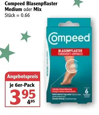 Globus Compeed Blasenflaster Medium oder Mix Angebot