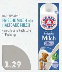 Edeka Struve BÄRENMARKE FRISCHE MILCH oder HALTBARE MILCH Angebot