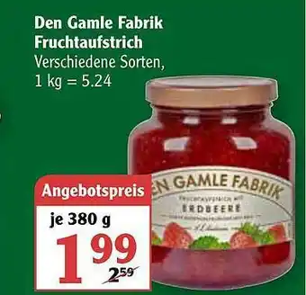 Globus Den Gamle Fabrik Fruchtaufstrich Angebot