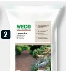B1 Discount Baumarkt Weco Naturstein Lavamulch Angebot