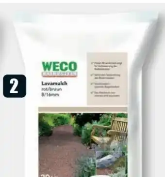 B1 Discount Baumarkt Weco Naturstein Lavamulch Angebot